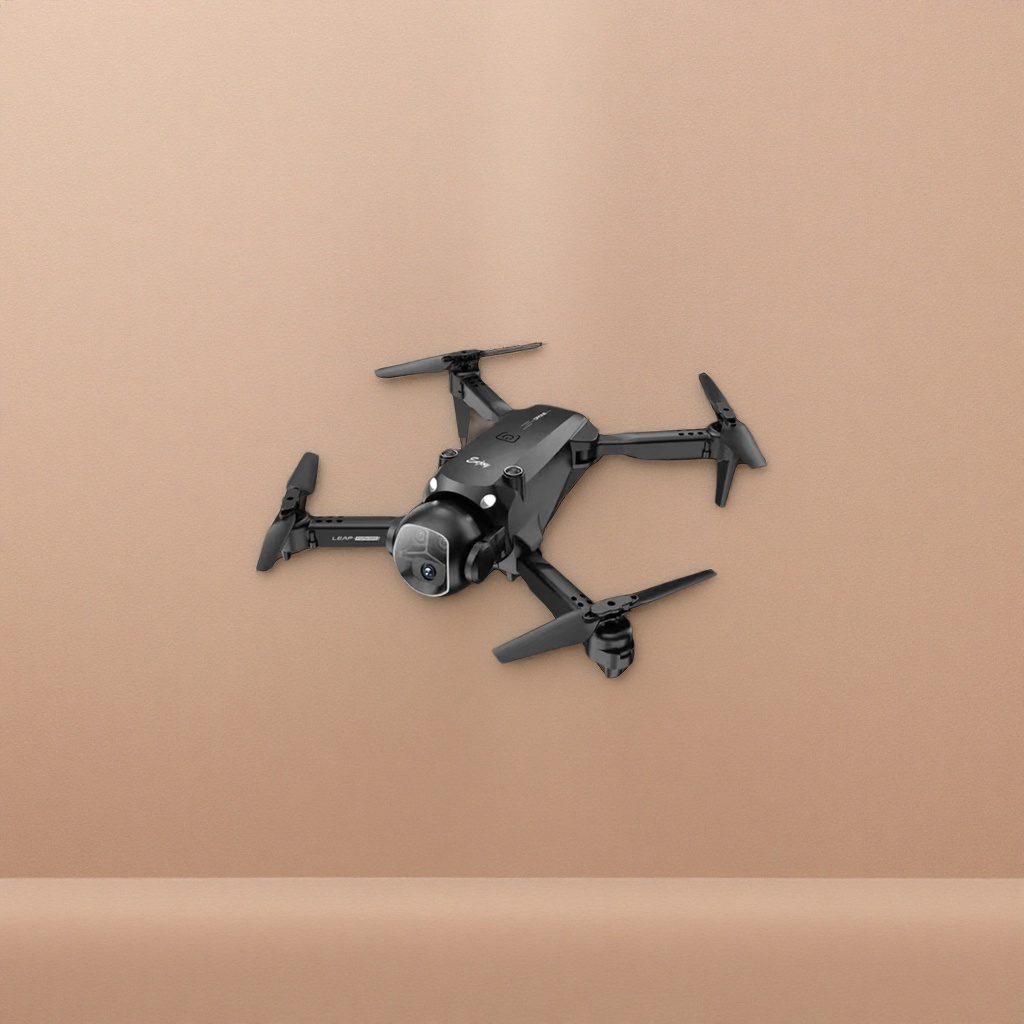 Black drone indoor flight stabilizer: A remote control toy that is easy for beginners to operate Specification image