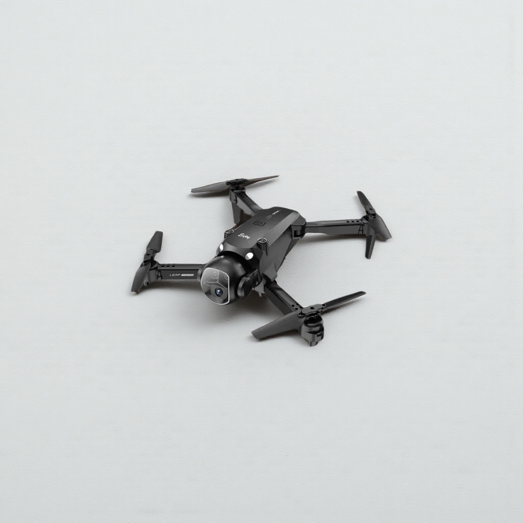 Black drone indoor flight stabilizer: A remote control toy that is easy for beginners to operate details Picture