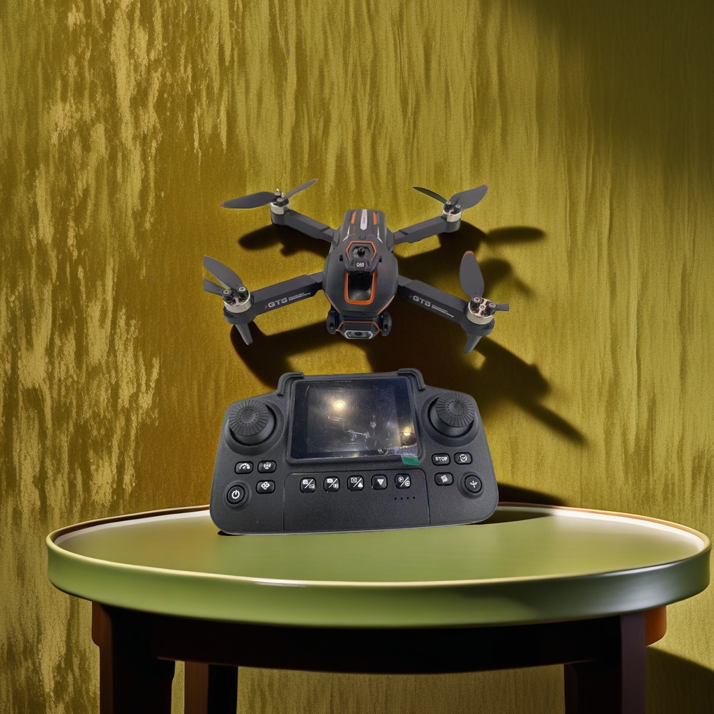 Black drone remote control set, high-definition aerial photography, stable flight, intelligent remote control Application Scenario