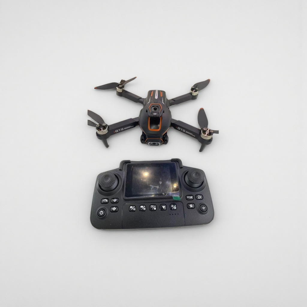 Black drone remote control set, high-definition aerial photography, stable flight, intelligent remote control details Picture