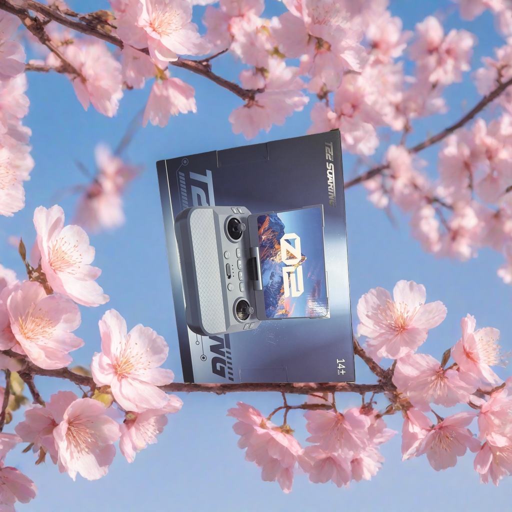 Dark blue packaging box, universal infrared remote control with storage box Specification image