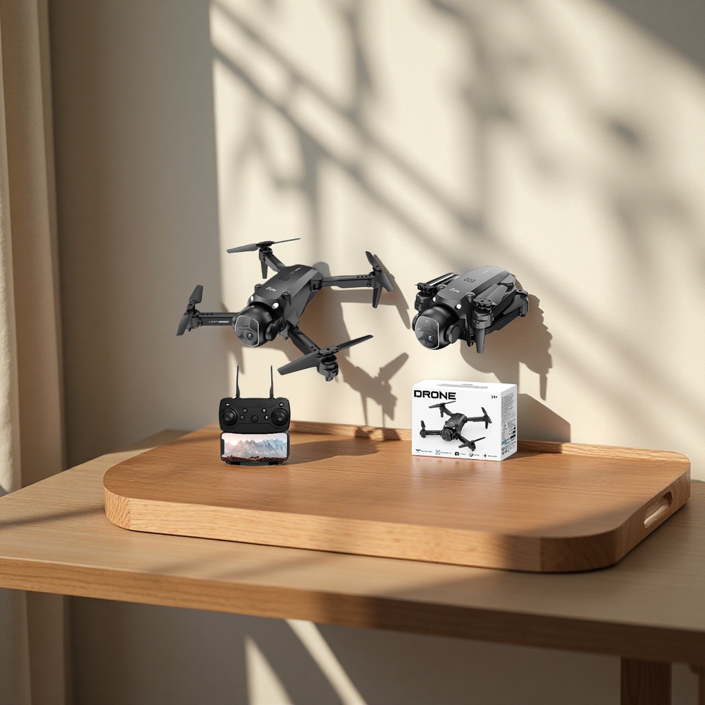 Black drone indoor flight stabilizer for beginners, mini remote control for aerial photography Specification image