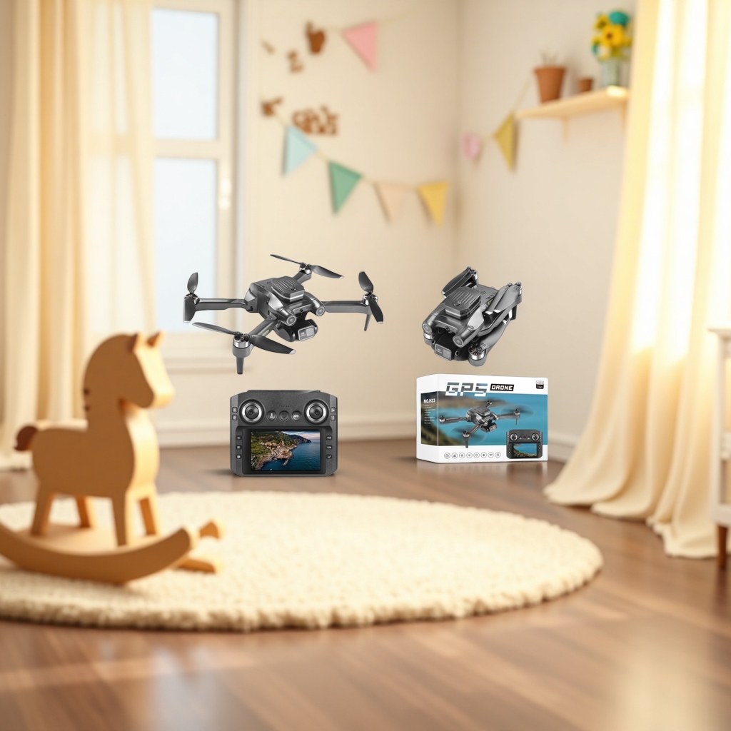 Black drone aerial photography high-definition stabilizer foldable portable remote control aircraft Specification image
