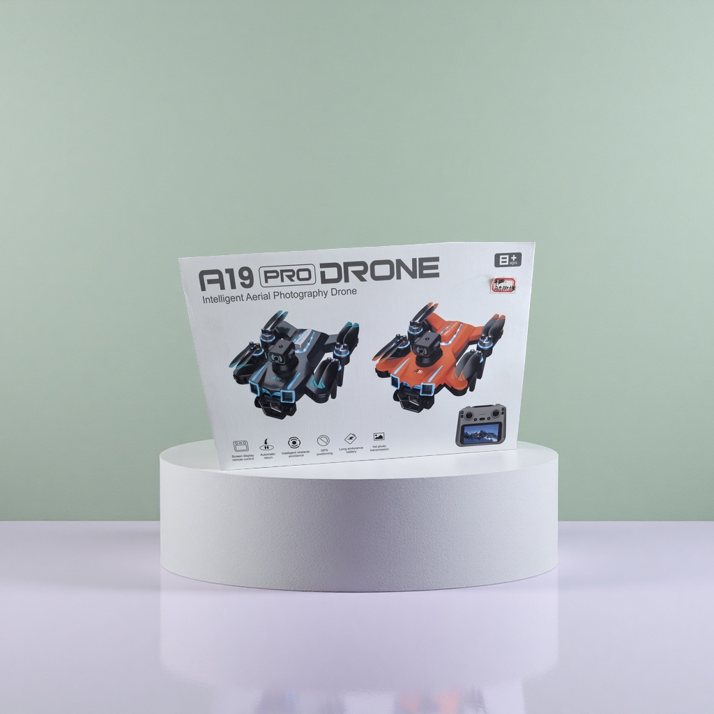 白色包装盒无人机产品图产品图