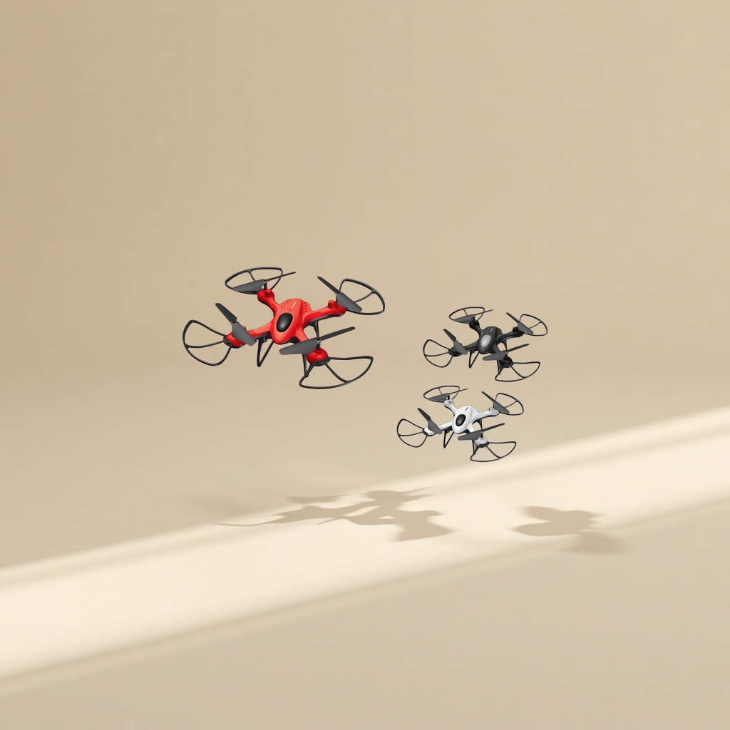 يمكن للطائرة بدون طيار الحمراء أن تطوي المركبة الموجهة عن بعد العالية الدقة والمستقرة Specification image