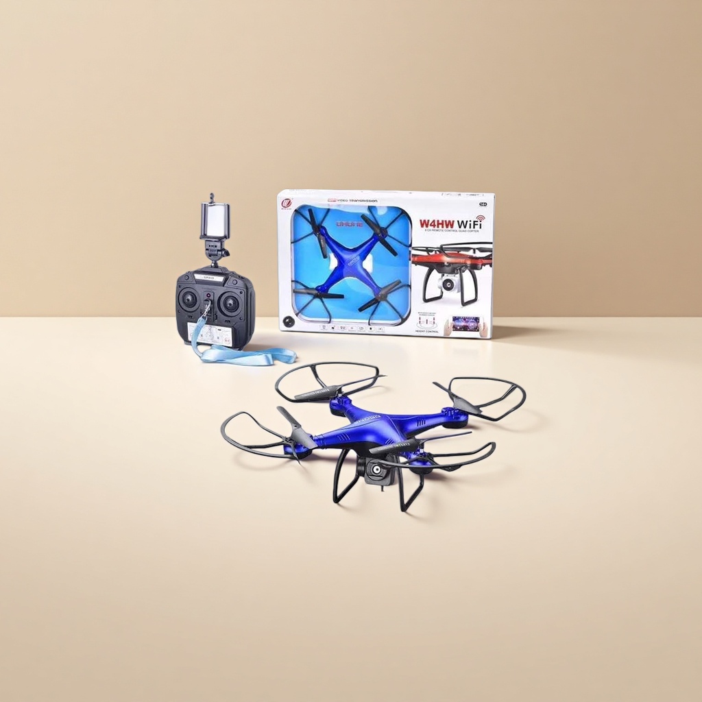طائرة بدون طيار زرقاء عالية الدقة محمولة للتحكم عن بعد Specification image