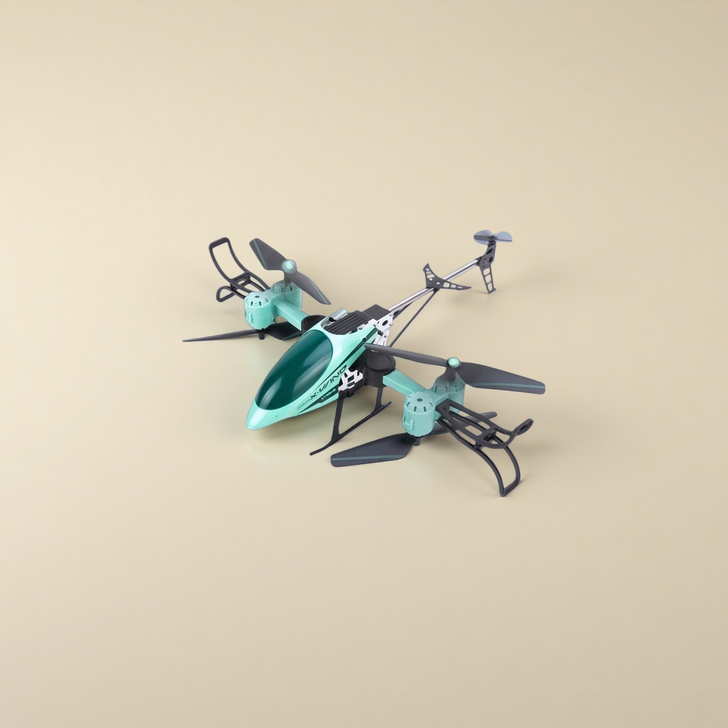 The green folding airplane children's educational toy can be stored in a portable travel style Application Scenario