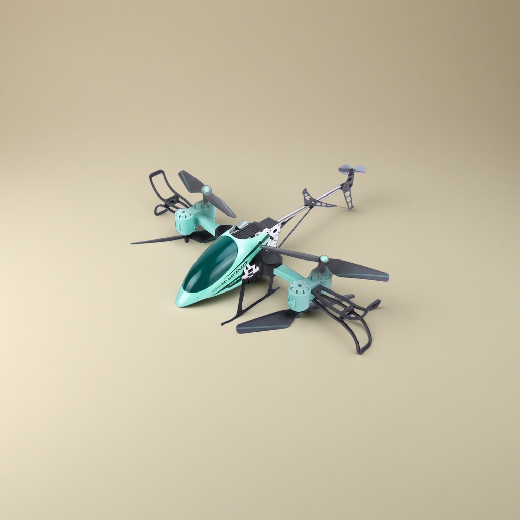 The green folding airplane children's educational toy can be stored in a portable travel style Specification image