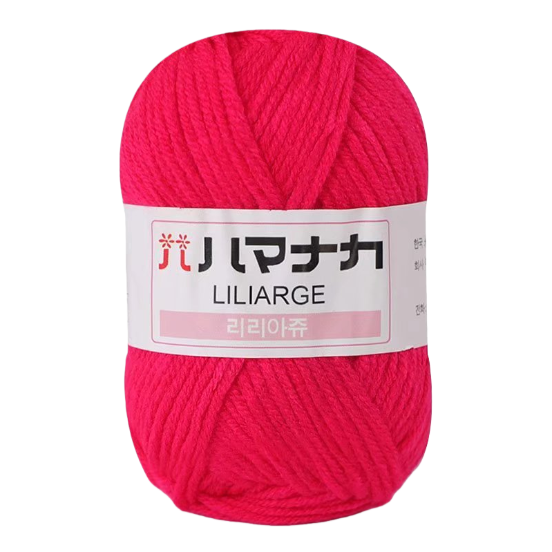 والخيوط الخوخ الأحمر المنسوج اليدوي Item Picture