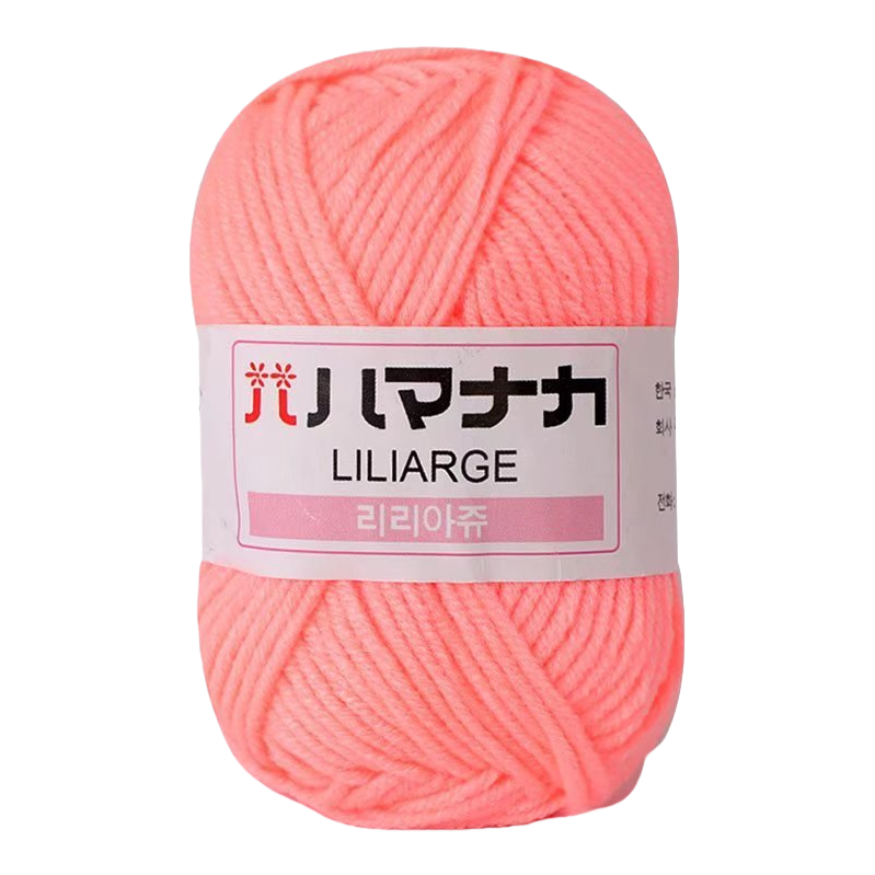 Hand-woven decorative wool pendant with pinkish-orange wool balls, universal style Item Picture