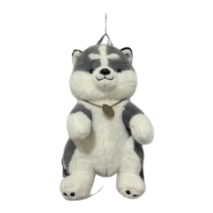 الدمى الرمادية المزينة بمنزل الدمى الجميلة Item Picture