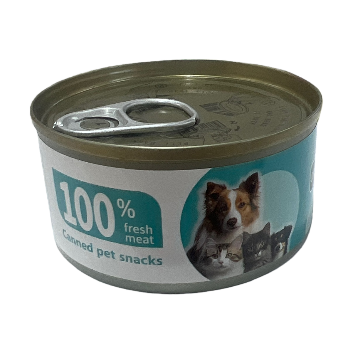Silver pull ring canned food, fresh-keeping sealed and easy-to-open canned food Item Picture