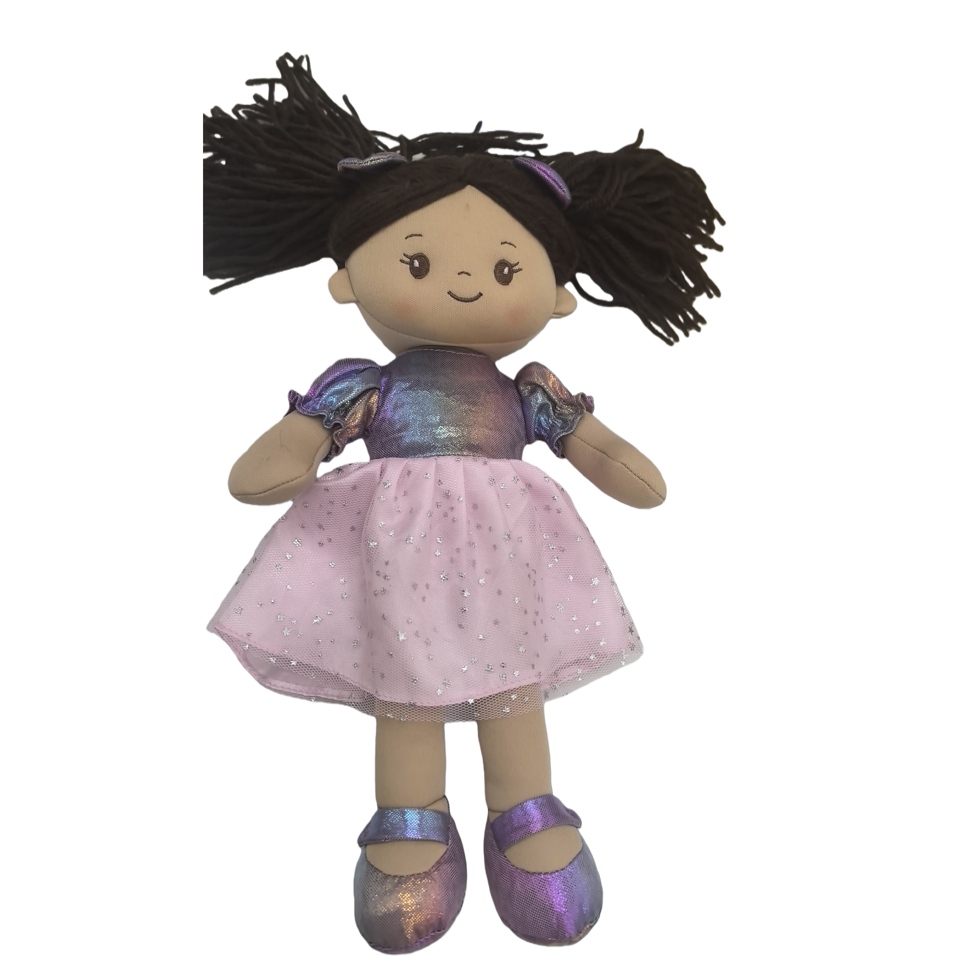 A new purple sequined doll-style dress for women's summer, slimming and sweet Item Picture