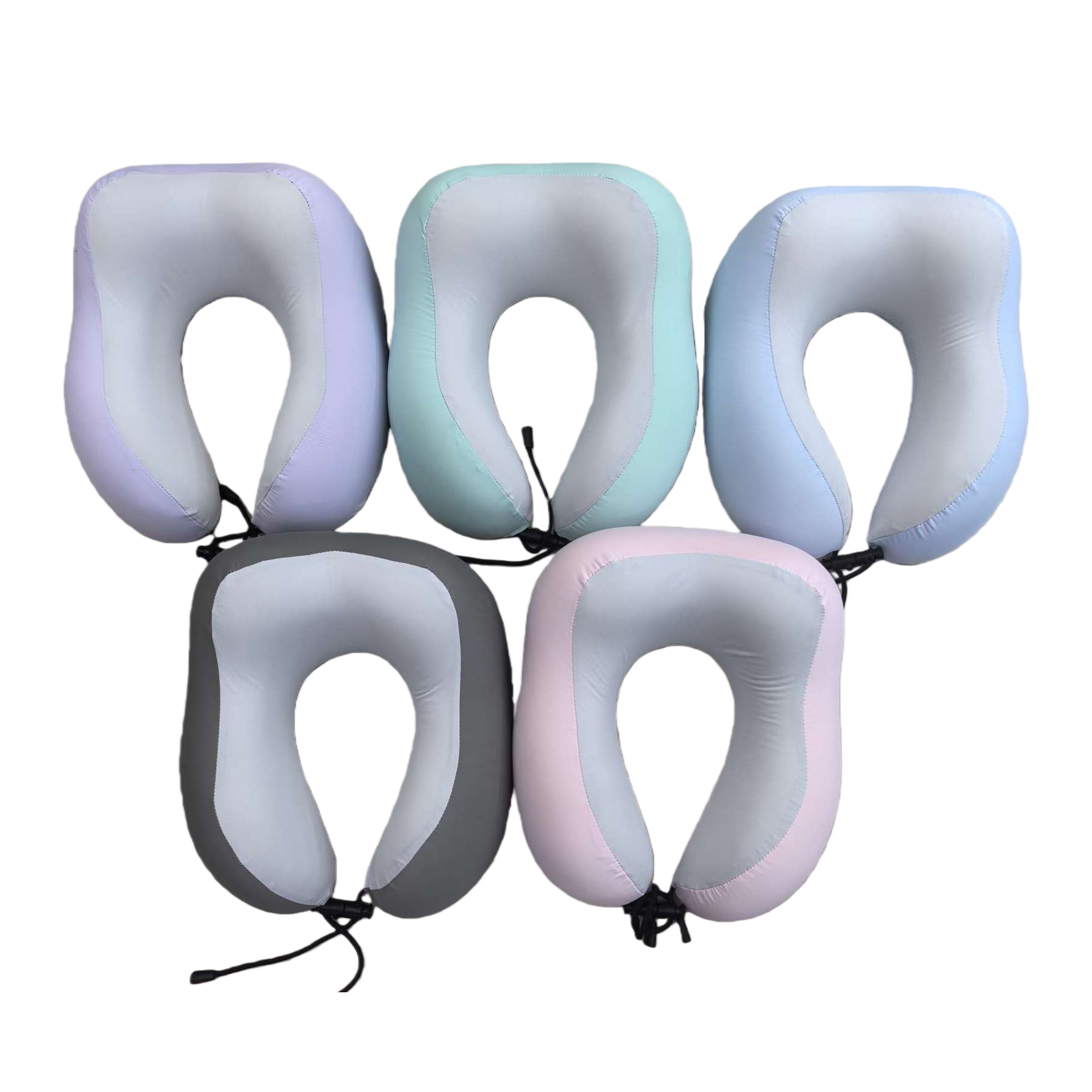 Five-color U-shaped pillow, cervical support, memory foam, office, lunch break and travel pillow Item Picture