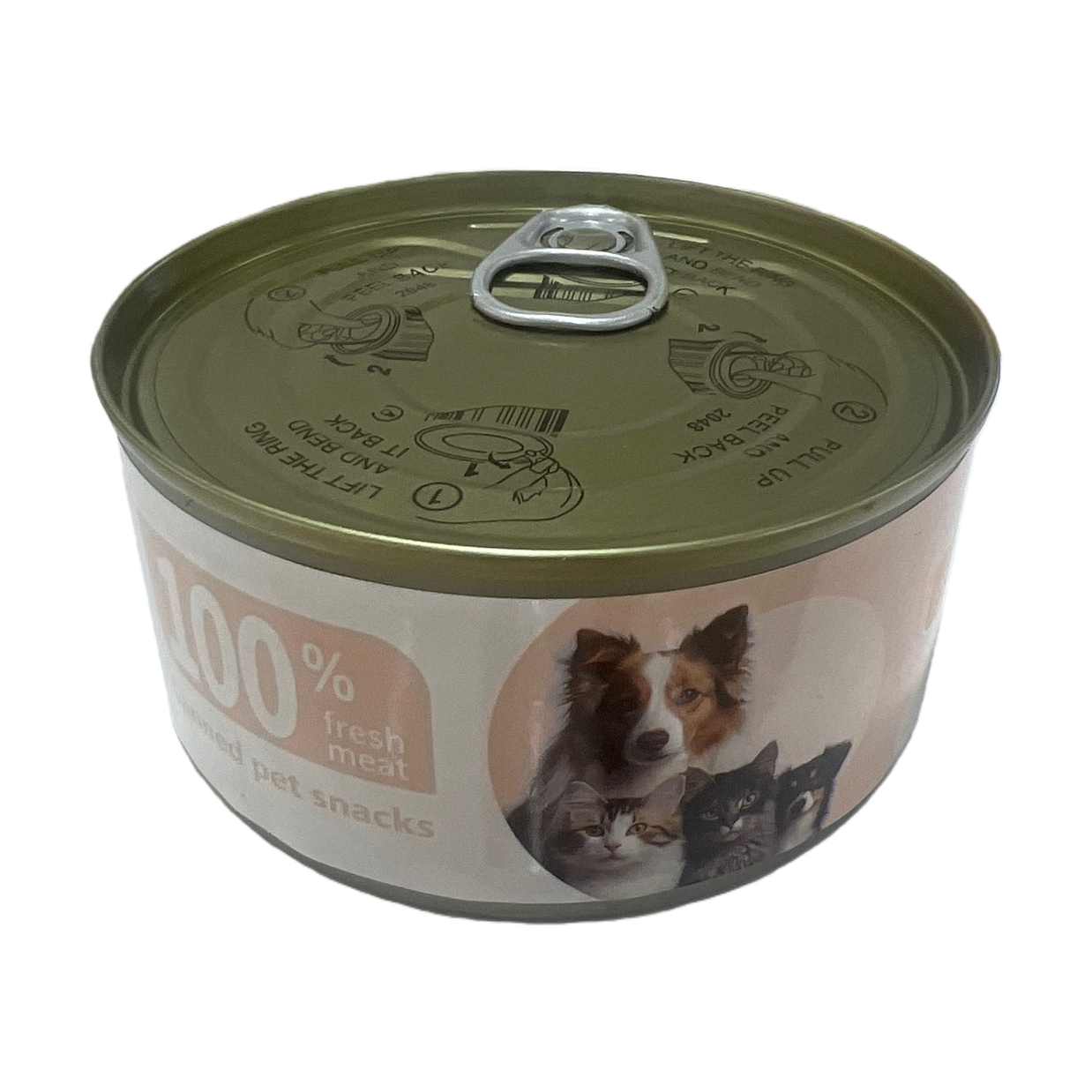 Green canned food, rural flavor vegetable cans 280g, modern and simple packaging Item Picture