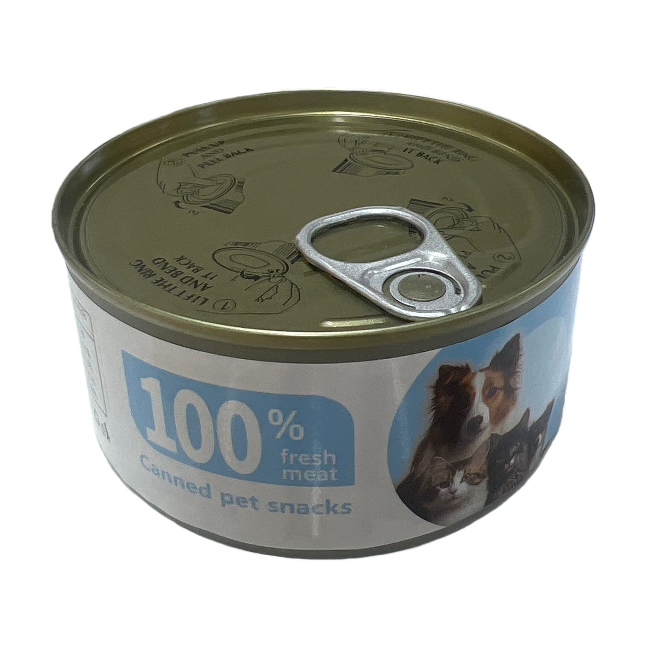 علب فضية مغلفة بغلاف معدني مختوم Item Picture