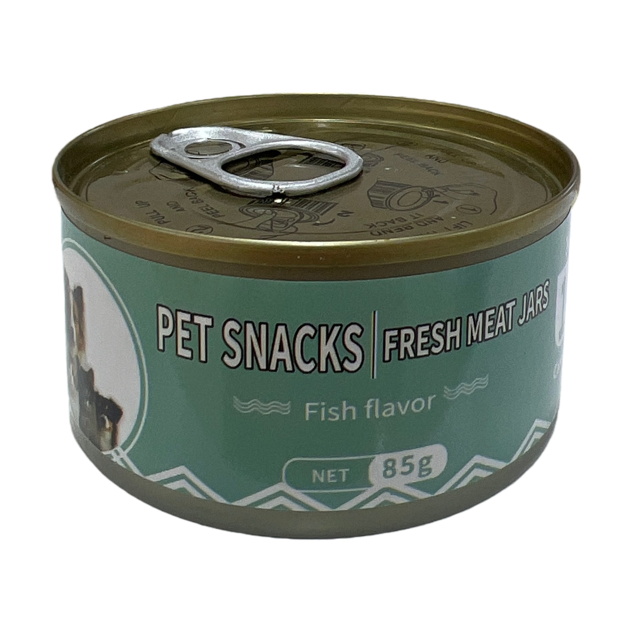 Green canned food, tomato and beef flavor, 380g, non-fried, low-fat, ready to eat Item Picture