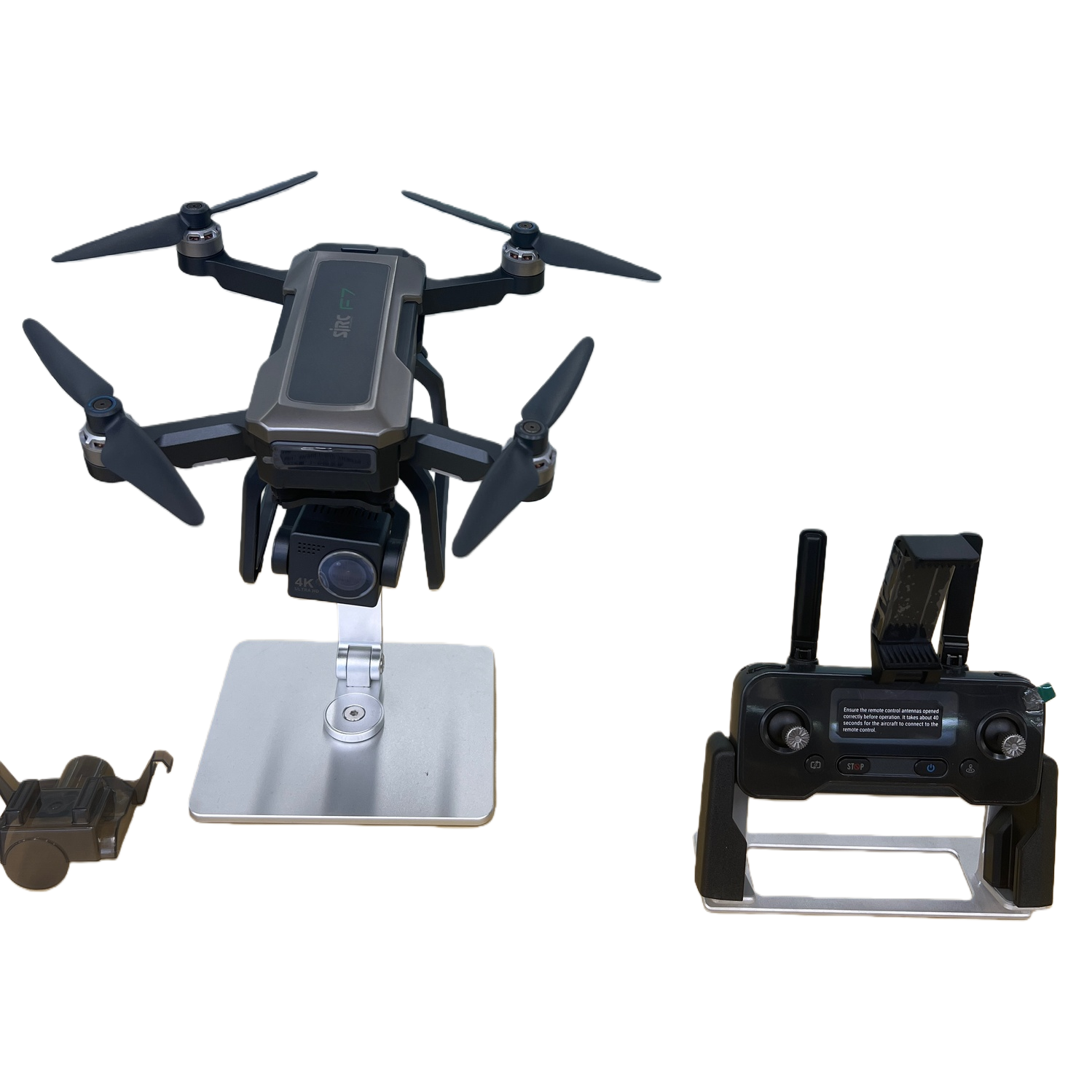 طائرات بدون طيار سوداء وجهاز التحكم عن بعد 4K ذات دقة عالية قابلة للطي يمكن التحكم فيها عن بعد Item Picture