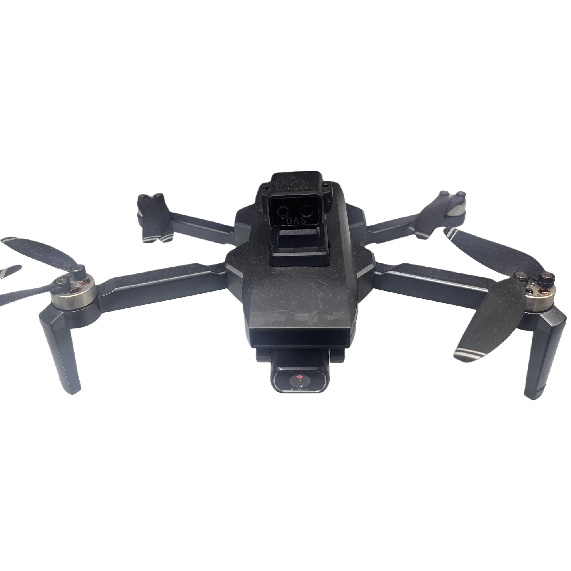 A professional aerial photography remote control aircraft with a black carbon fiber body Item Picture