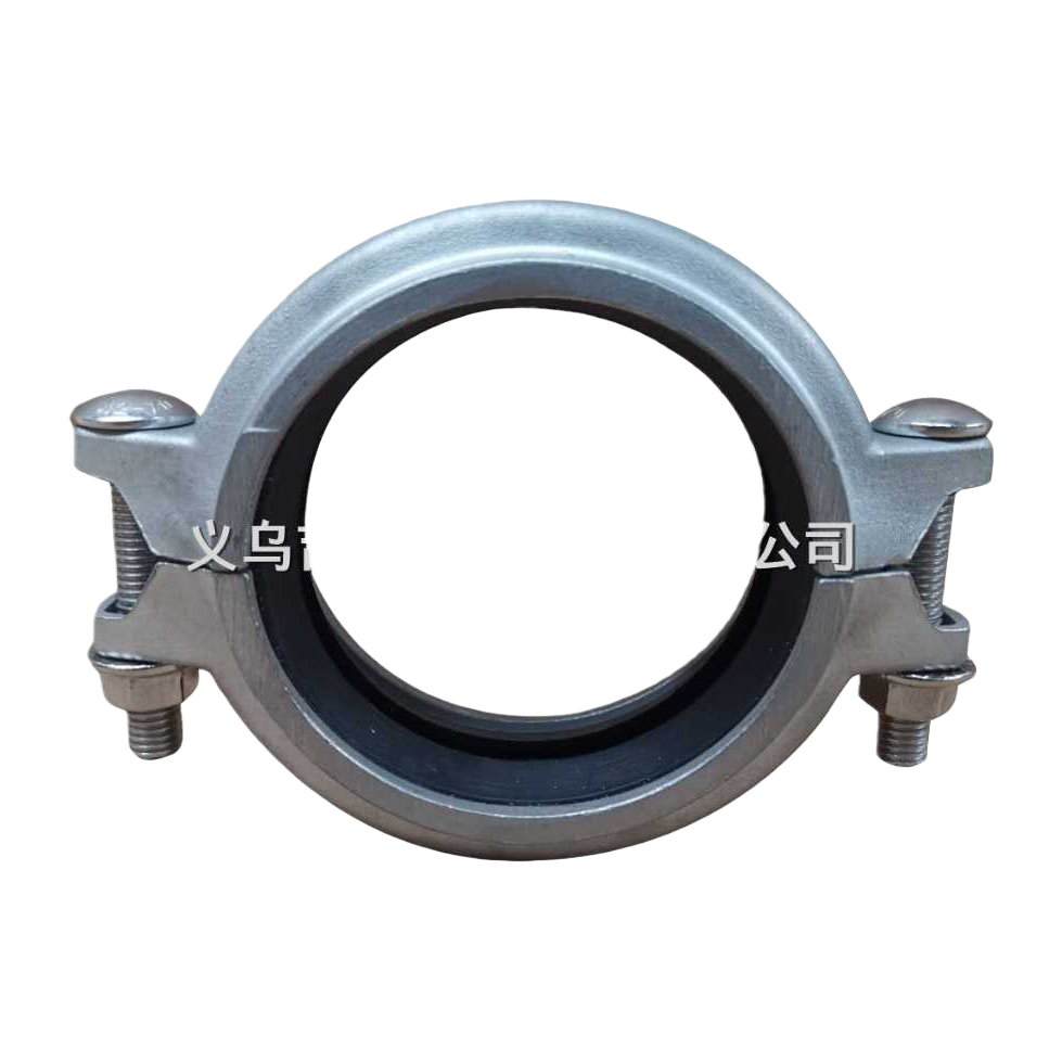 银色金属卡箍 不锈钢耐腐蚀管路固定件 直径适配多规格 Item Picture