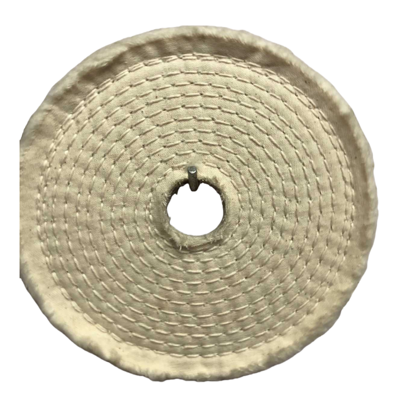 The off-white cotton polishing wheel is manually ground and the polishing cloth wheel is industrial-grade and durable Item Picture
