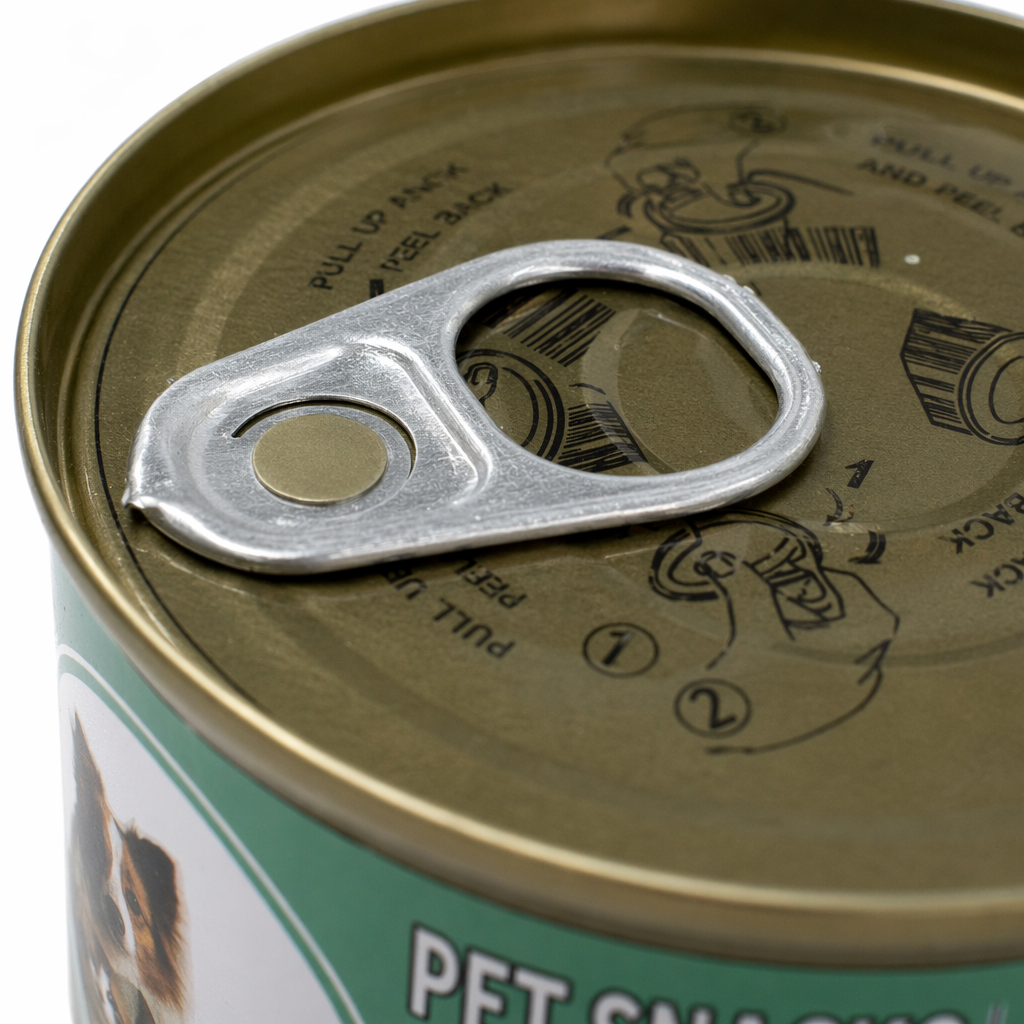 Green canned food, tomato and beef flavor, 380g, non-fried, low-fat, ready to eat Application Scenario