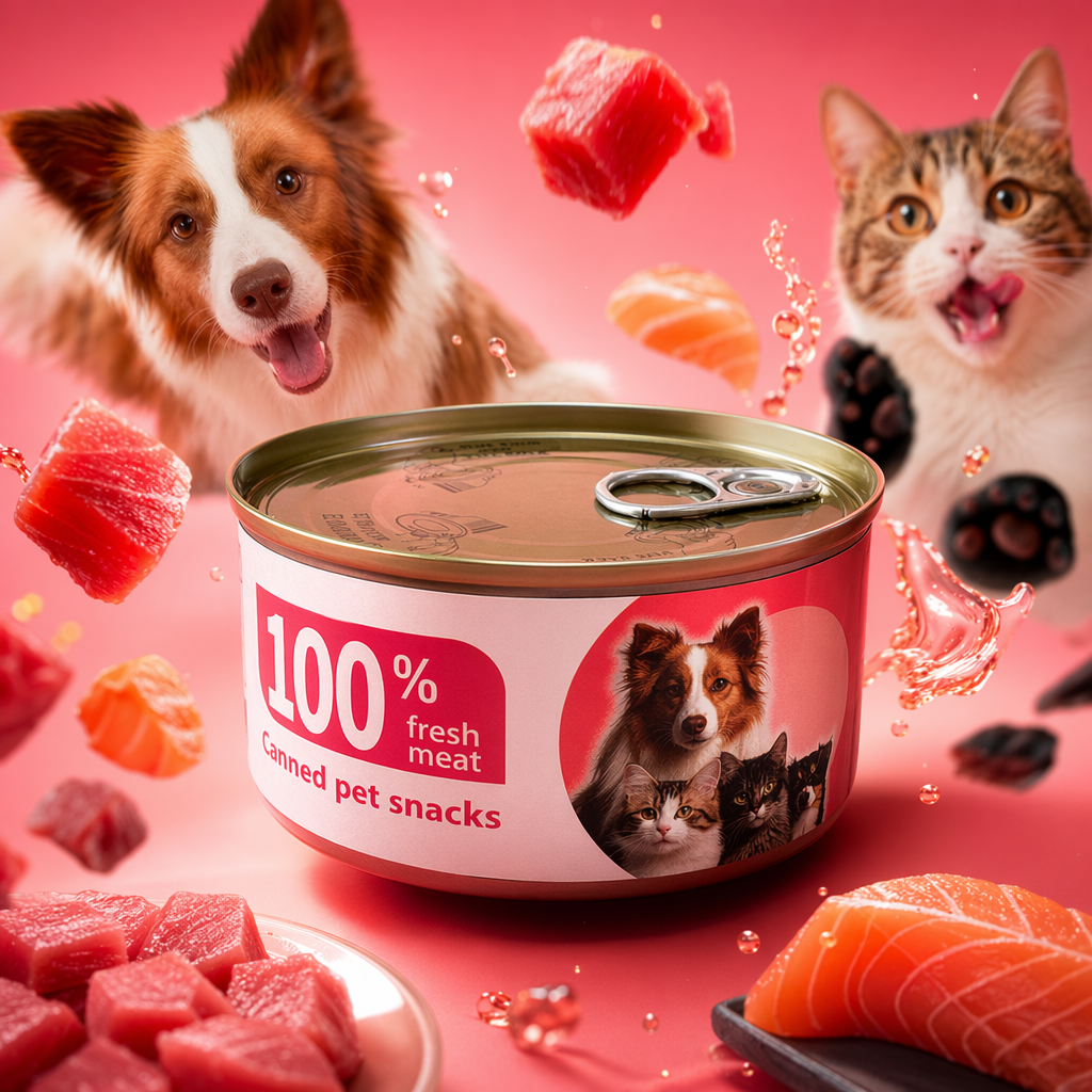 Silver pull ring canned food, sealed and easy-to-open canned snacks Specification image