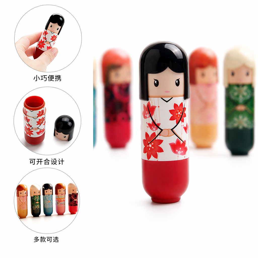 Colorful doll creative Handmade DIY set of children's educational toys, safe and non-toxic