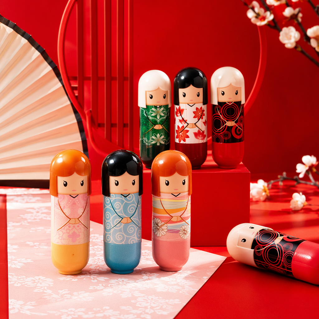 Colorful doll creative Handmade DIY set of children's educational toys, safe and non-toxic Specification image