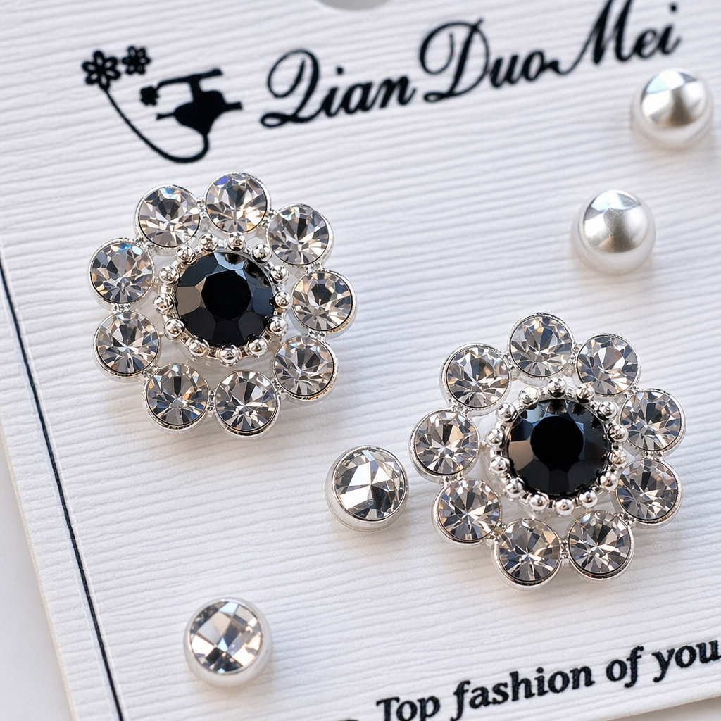White card earrings, fashionable and simple stud earrings, light luxury design earrings Application Scenario