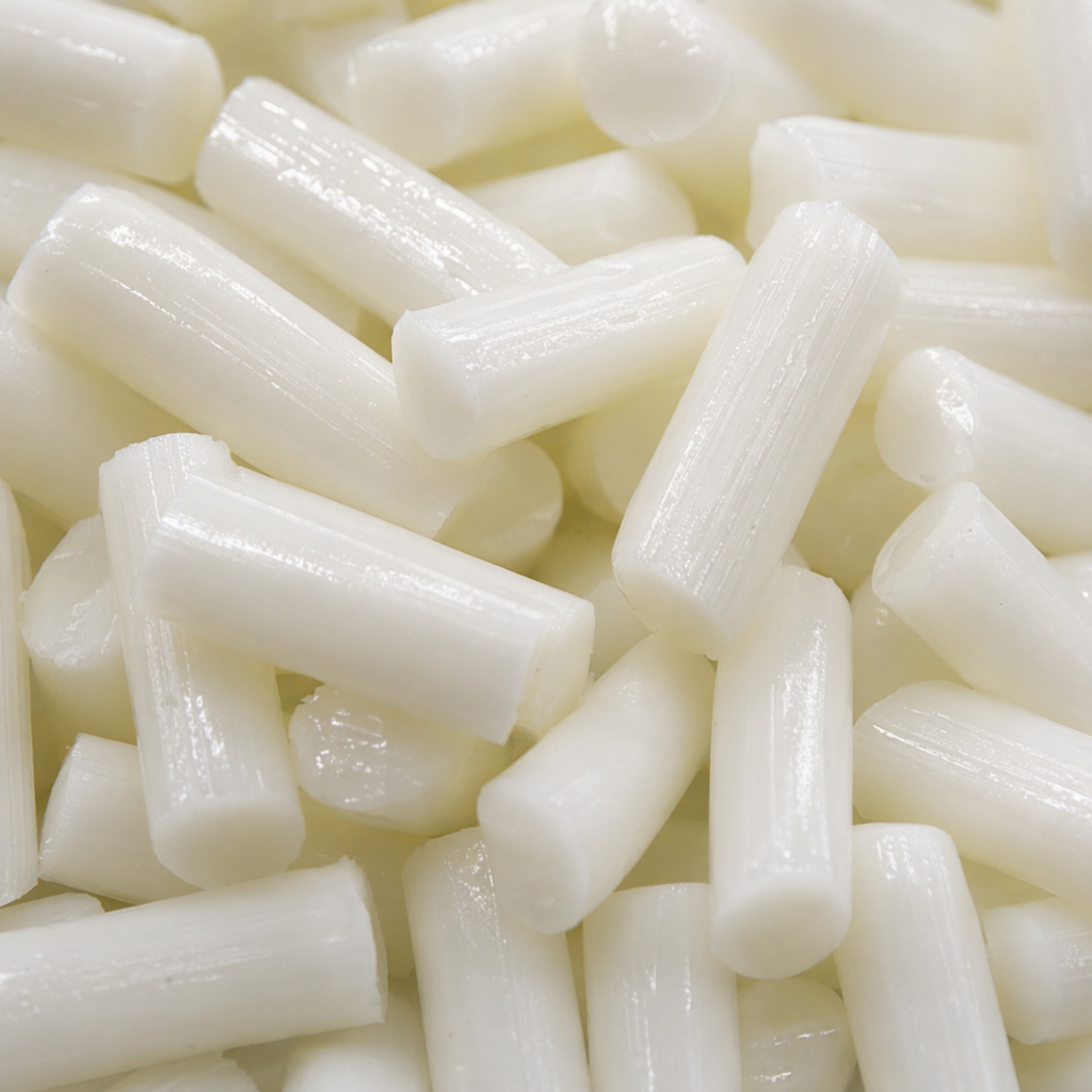 White plastic granules, industrial-grade PP polypropylene raw material, 25kg bags Application Scenario
