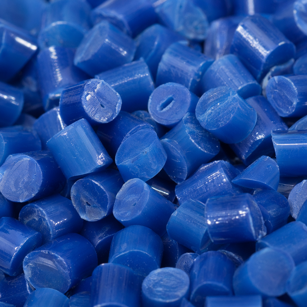 Blue plastic granules, industrial-grade PP polypropylene granules, 25kg with free shipping Application Scenario