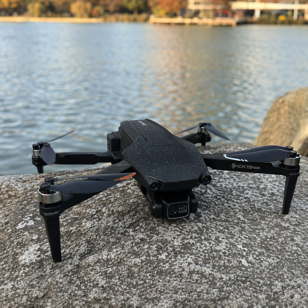 Black drone aerial photography device, high-definition and stable remote control aircraft details Picture