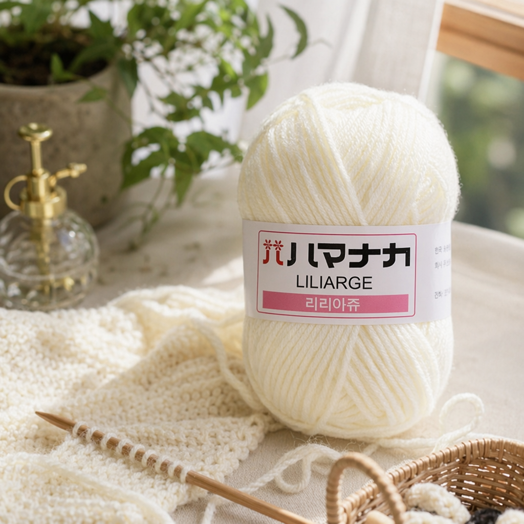 Hand-woven decorative universal style with off-white wool balls details Picture