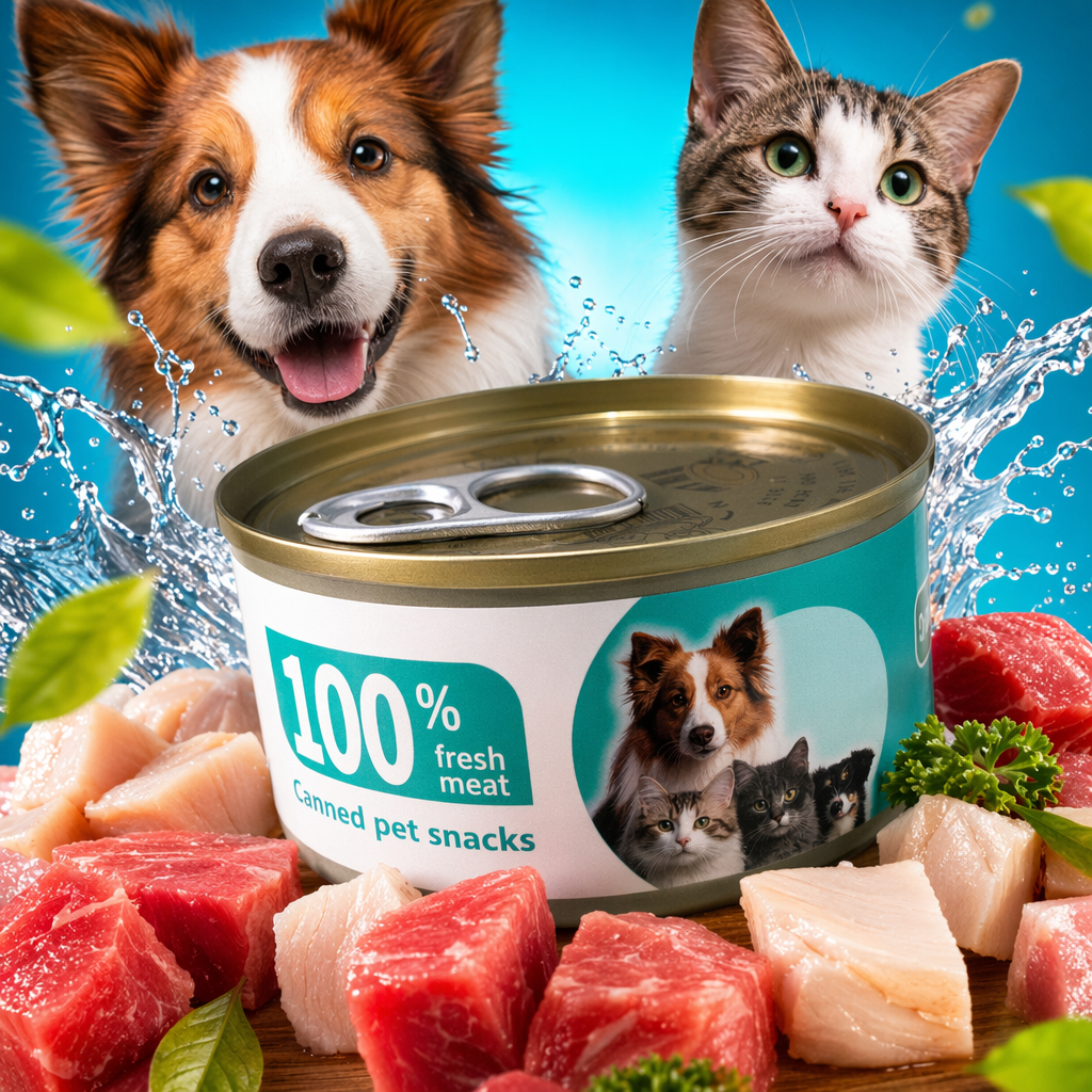 Silver pull ring canned food, fresh-keeping sealed and easy-to-open canned food Specification image