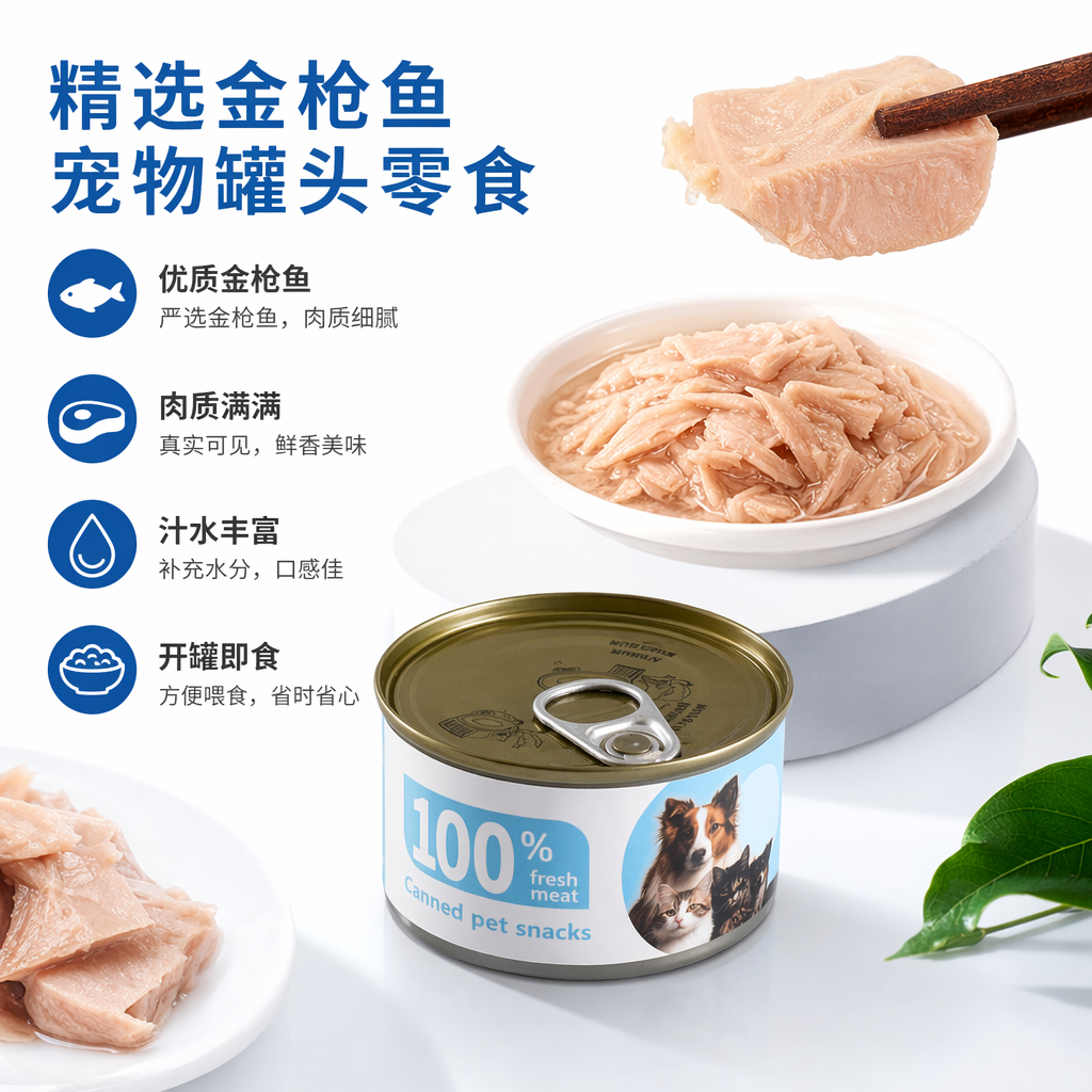 银色拉环罐头装食品密封易开金属罐装
