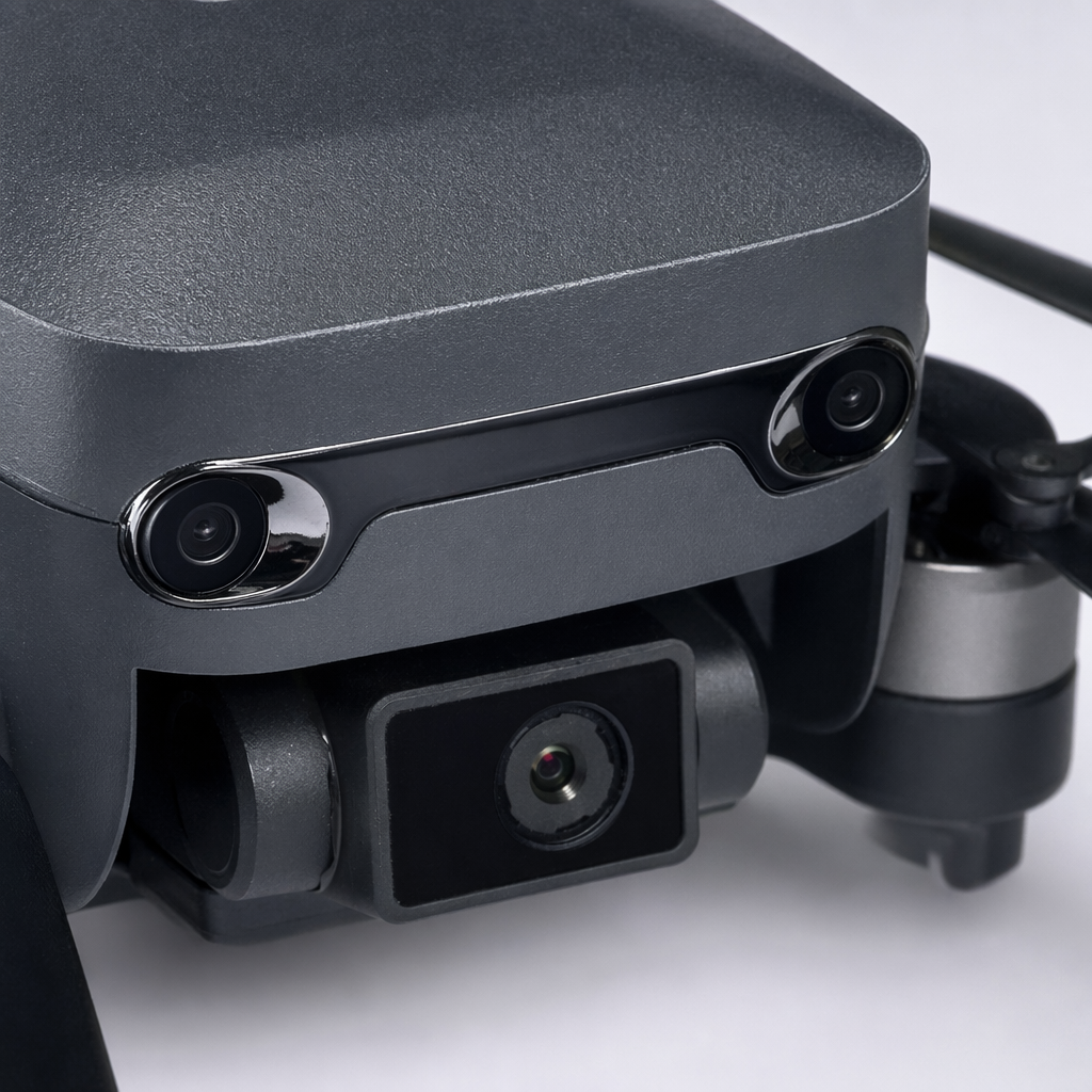 Black drone with carbon fiber body, professional-grade aerial photography aircraft, portable and foldable Application Scenario