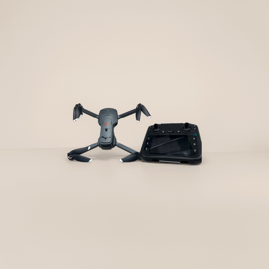 Black drone remote control set, high-definition aerial photography, stable flight, intelligent obstacle avoidance