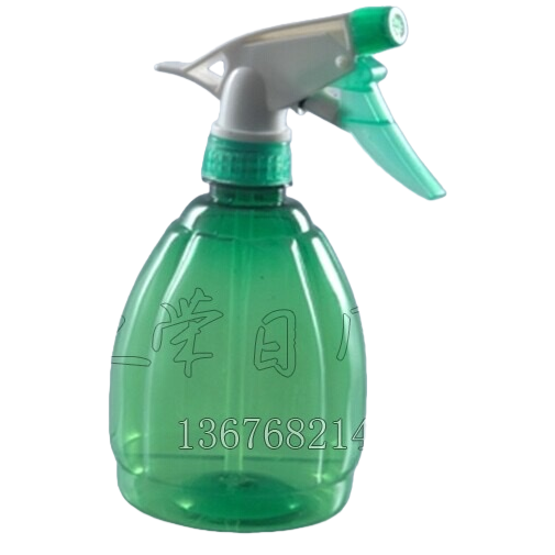 Green spray bottle 500ml press-type nozzle laboratory household portioning bottle Item Picture