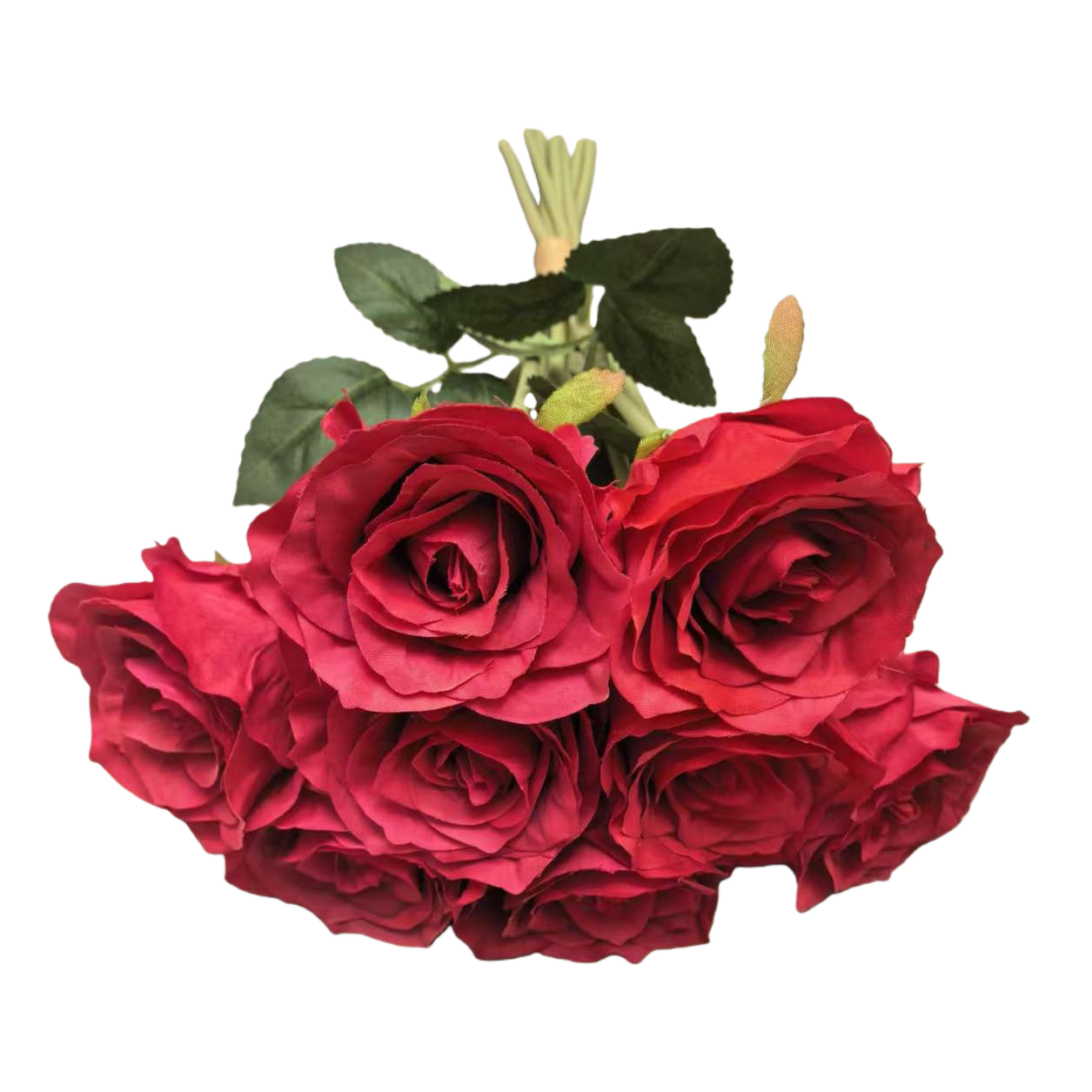 A bouquet of 99 red roses for Valentine's Day and birthday, with free shipping. Fresh cut flower bouquet Item Picture