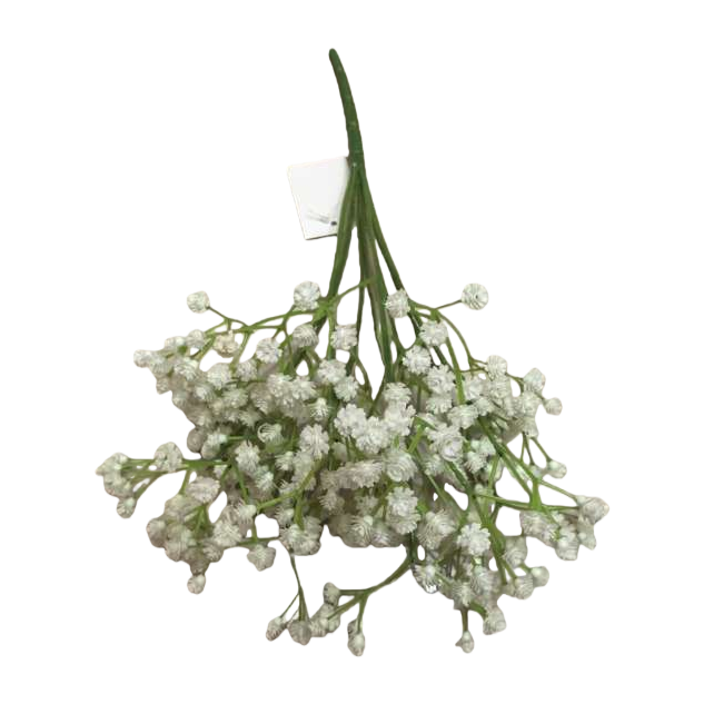 White baby's breath flower bouquet, free shipping, fresh table decoration, wedding hand-held Item Picture
