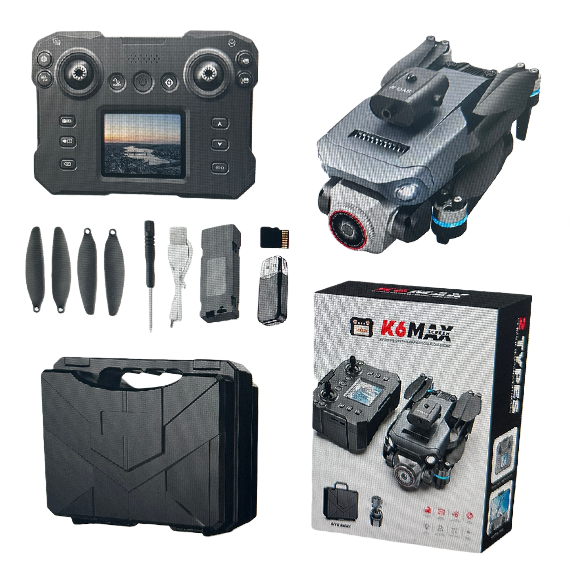 Portable foldable aerial photography high-definition stabilizer for grey drones and remote controls Item Picture
