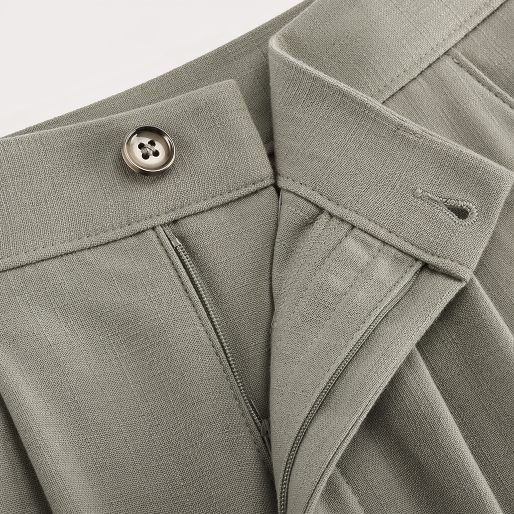 Light grey high-waisted wide-leg pants for women with a slimming look and a 90% drape, casual suit pants Application Scenario