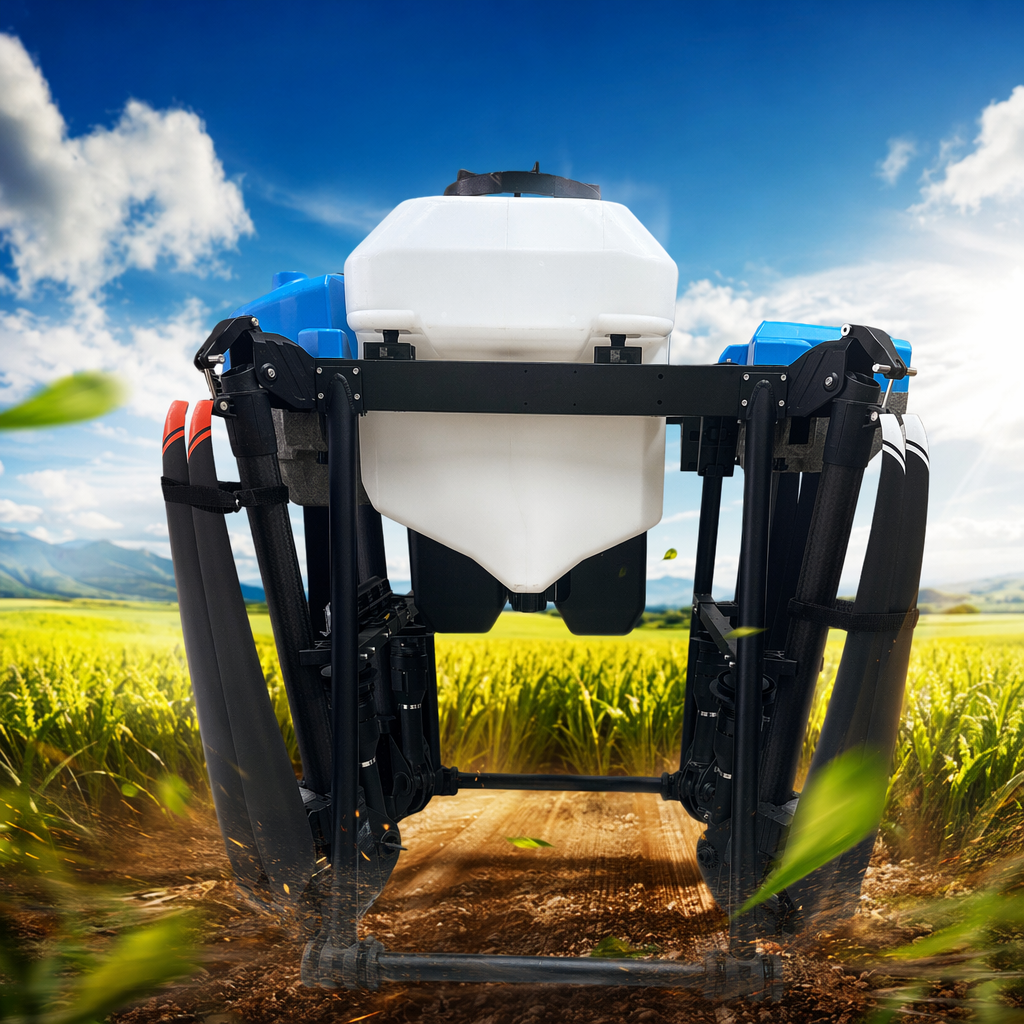 The white medicine box agricultural drone is a professional agricultural spraying equipment that is waterproof and portable Specification image
