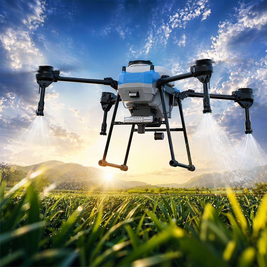 High-definition video recording of blue and white dual-color drone aerial photography remote control aircraft Specification image