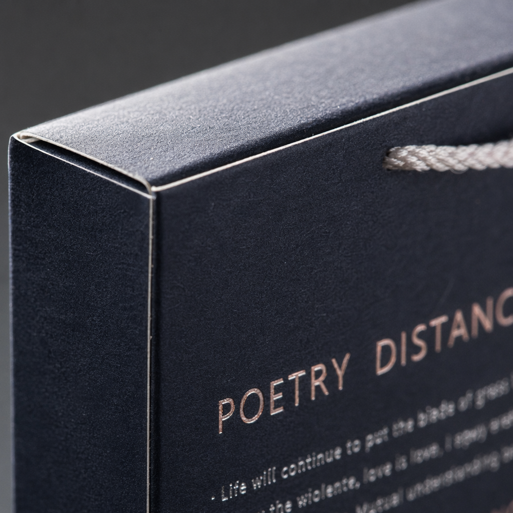 Running light souvenir gift box, special packaging box for accessories Application Scenario