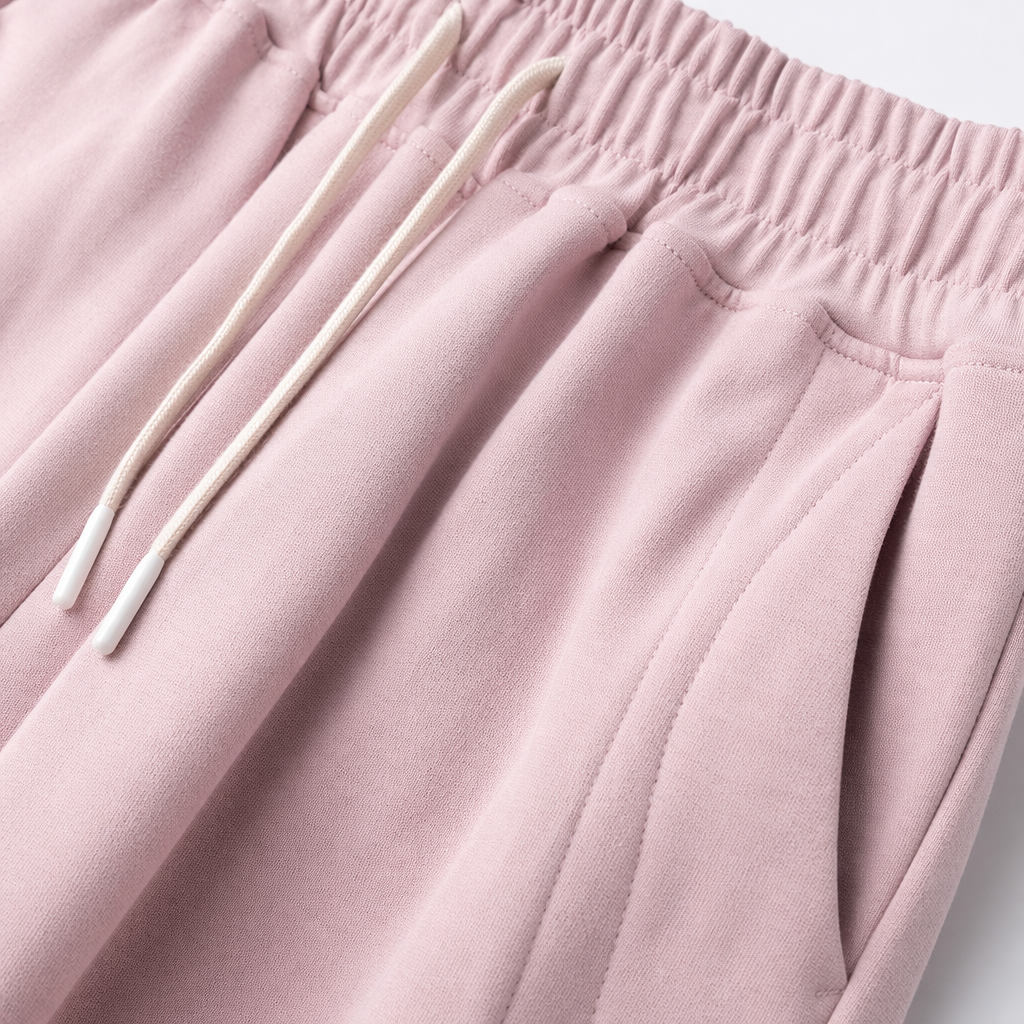Pink wide-leg pants are high-waisted and slimming casual pants for women Application Scenario