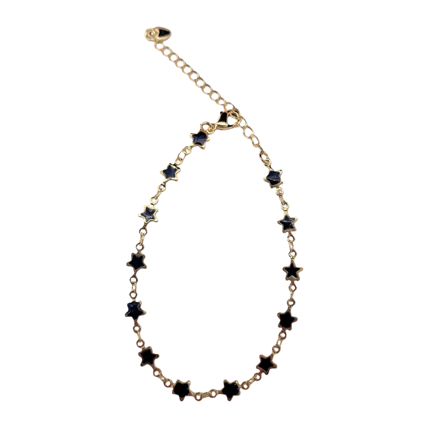 The golden star chain bracelet for women is simple, fashionable, light luxury and versatile Item Picture
