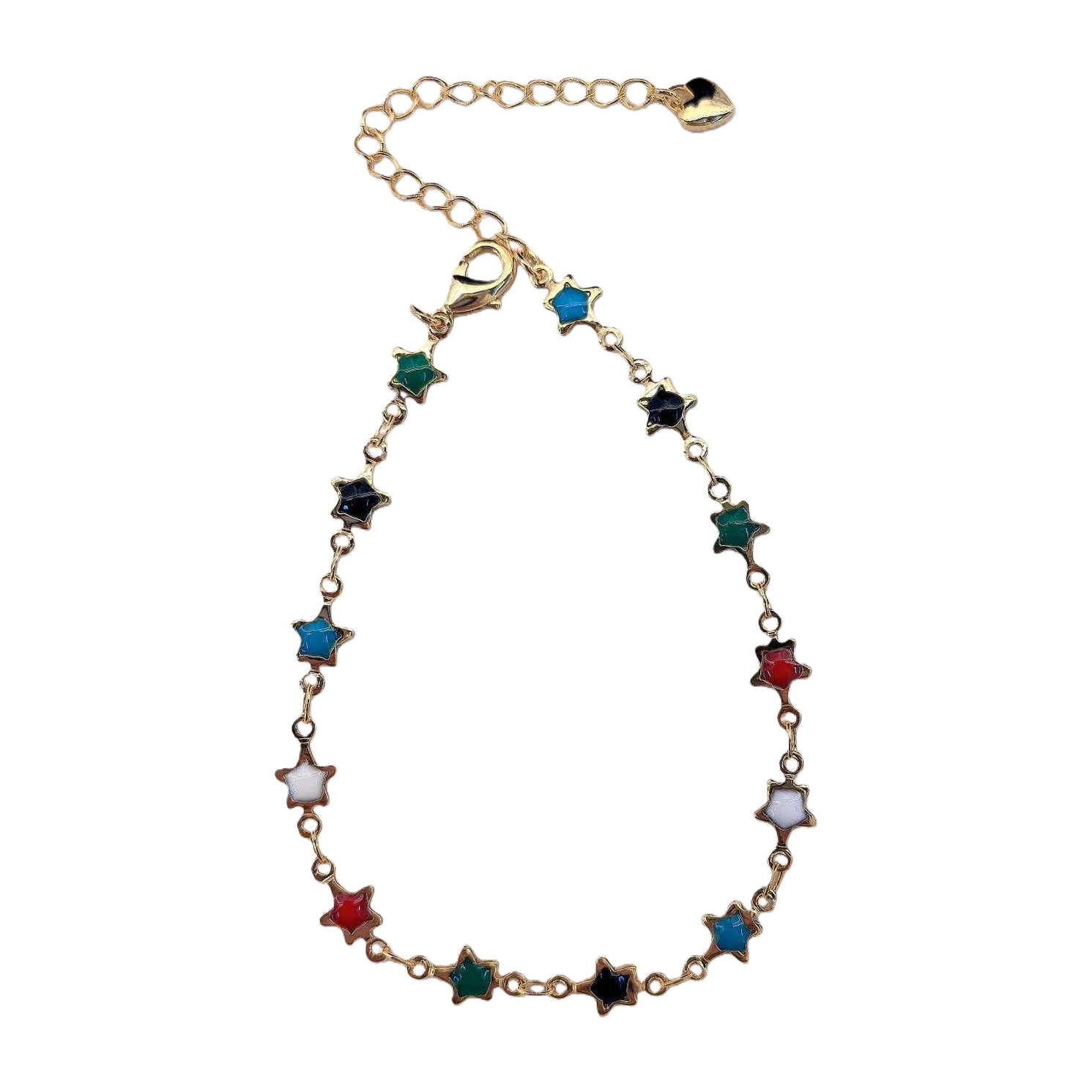 The golden star bracelet is a simple, fashionable and versatile light luxury accessory for women Item Picture