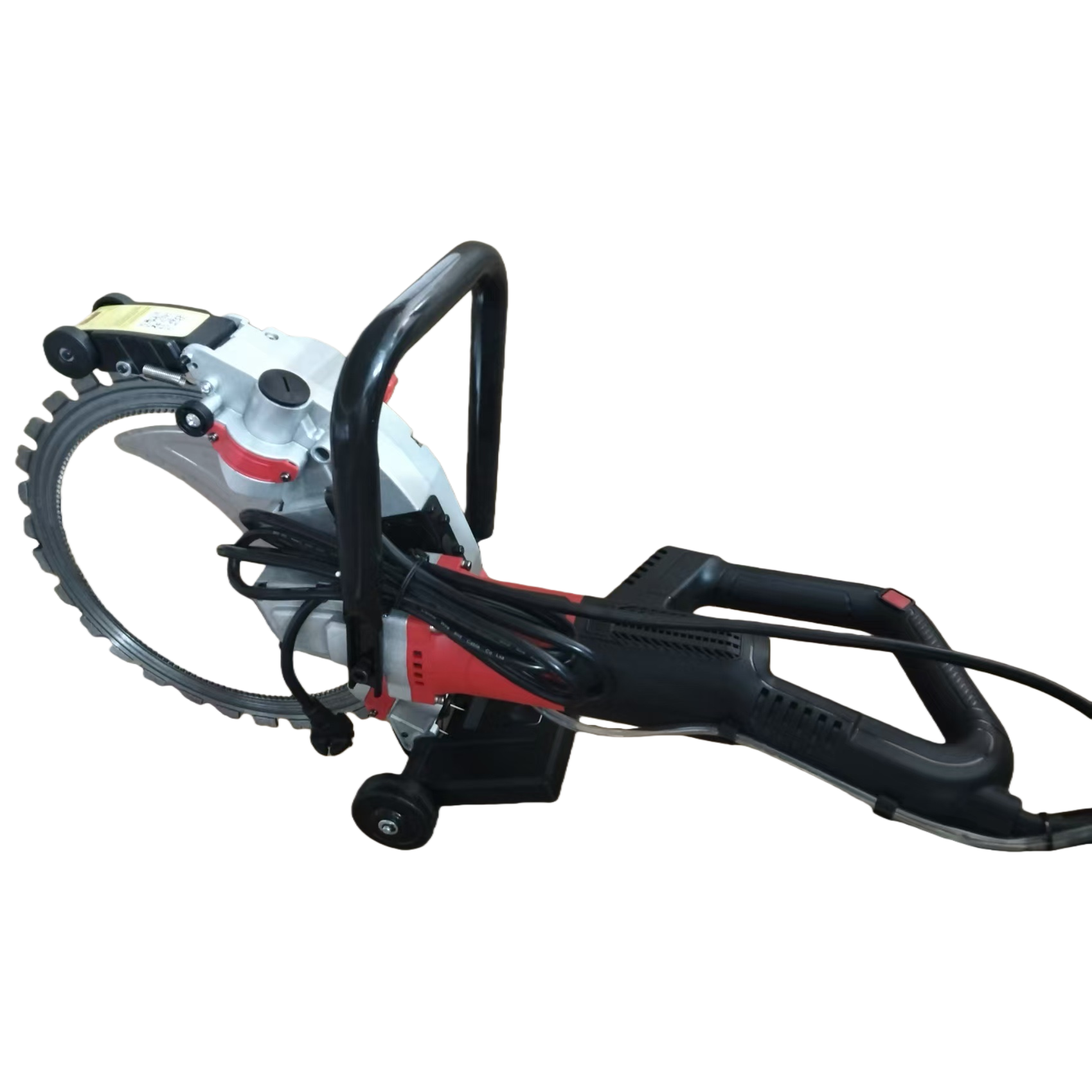 Red and black color electric cutting machine, multi-functional handheld for household metal and wood Item Picture